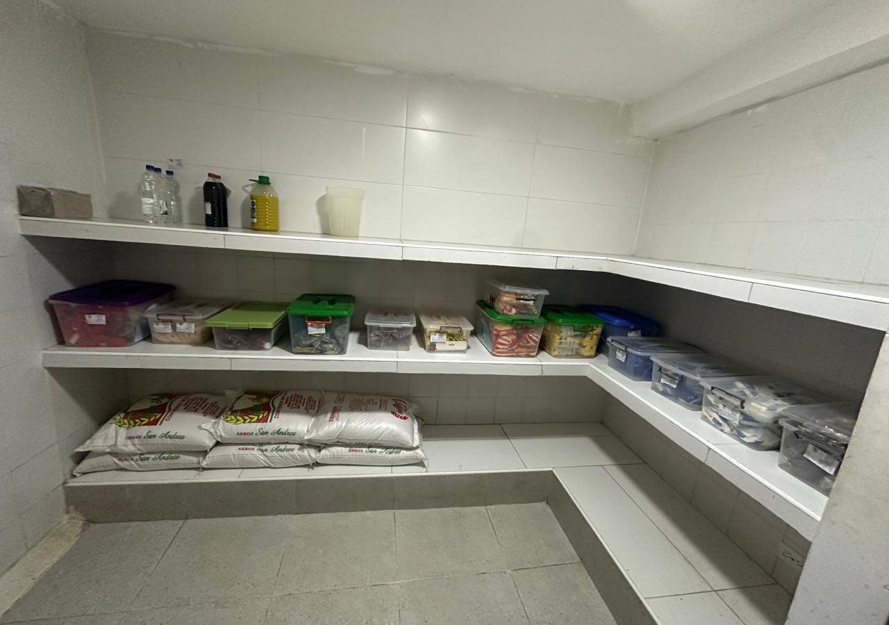 Bodega de insumos organizada
